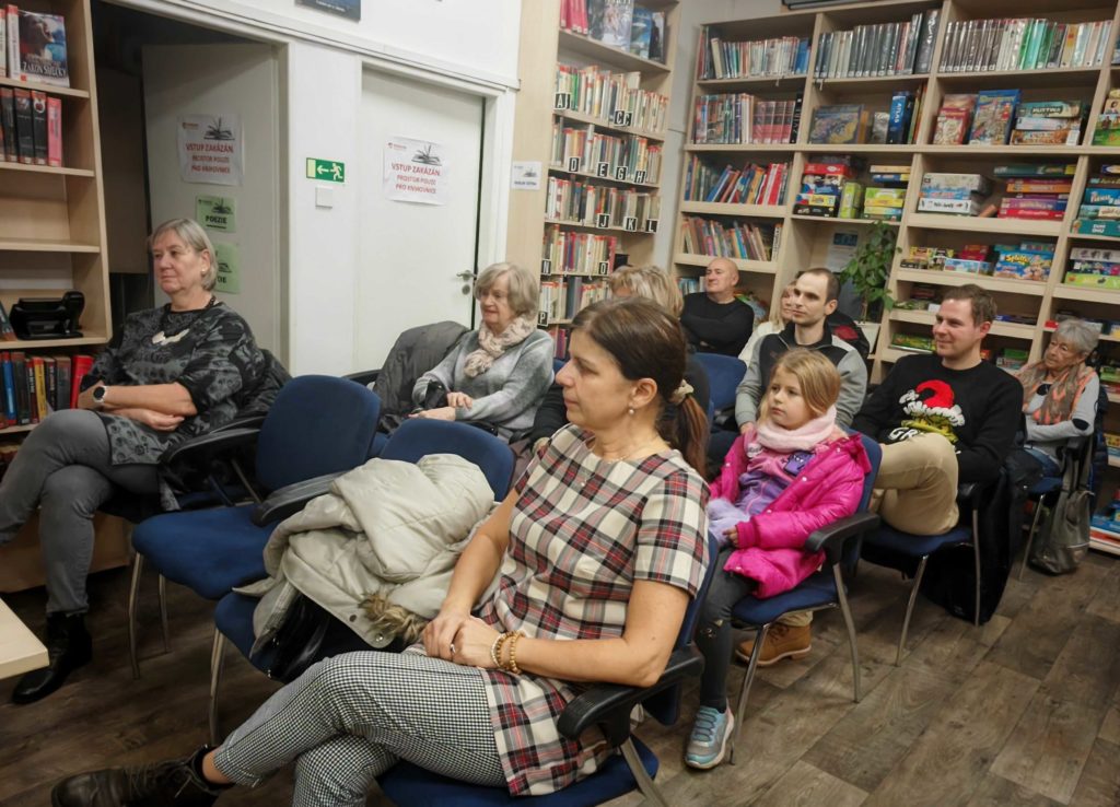 autorské čtení M. Boučková