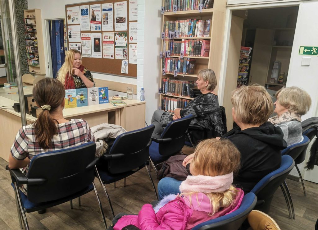 autorské čtení M. Boučková