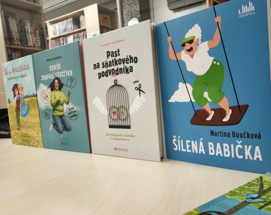 autorské čtení M. Boučková