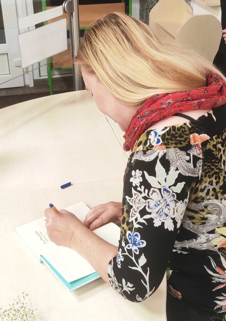 autorské čtení M. Boučková