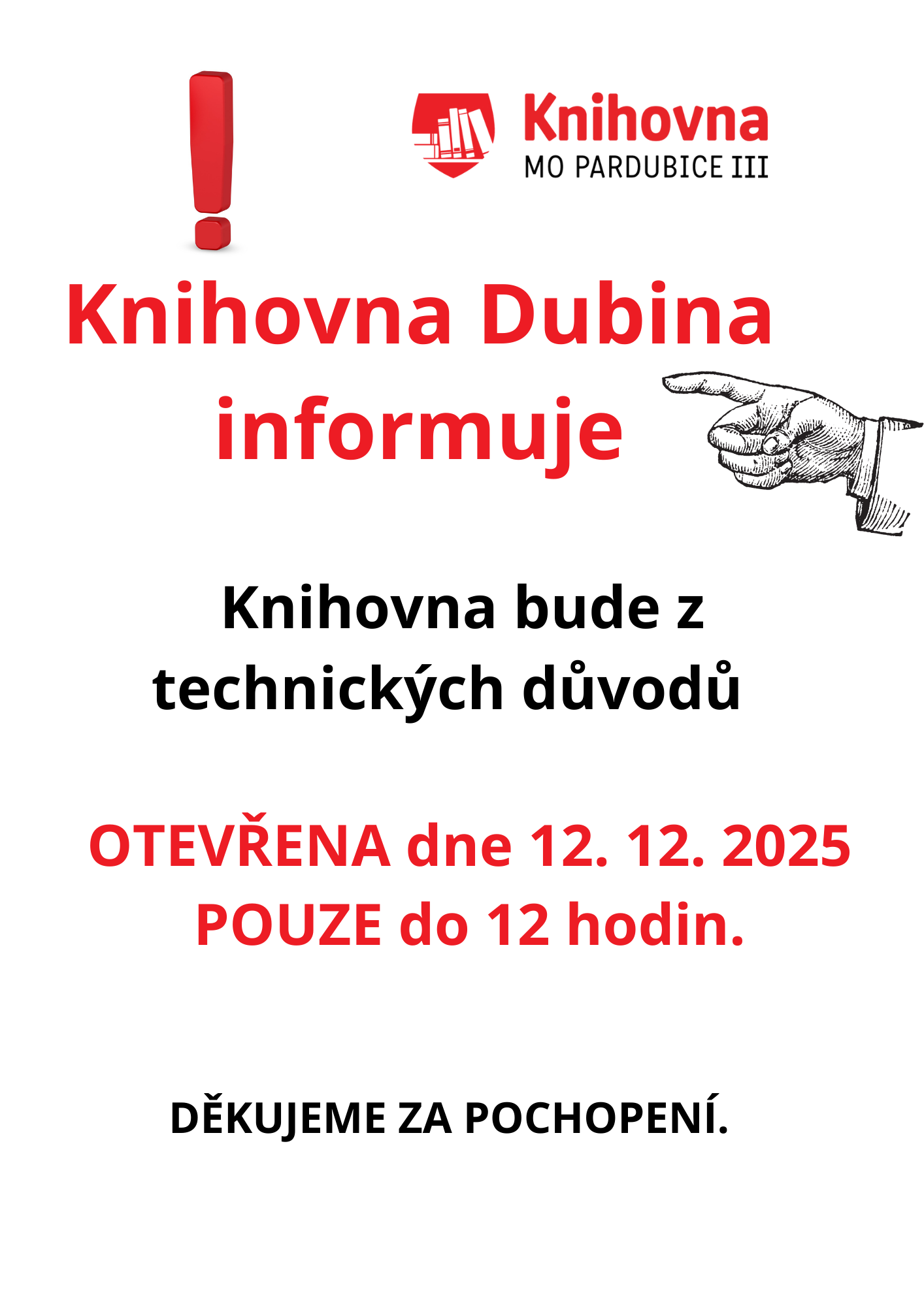 zavření 12.12.2025