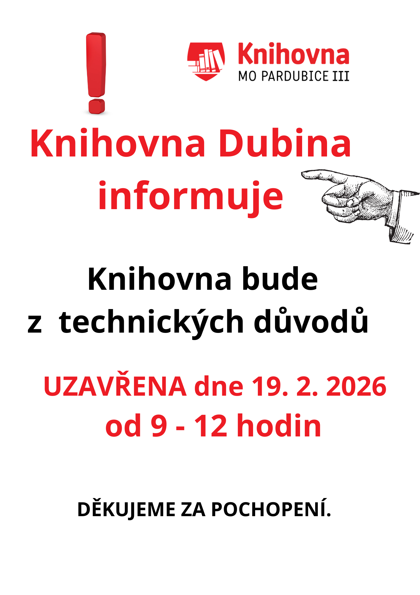 uzavření 19.2.2026