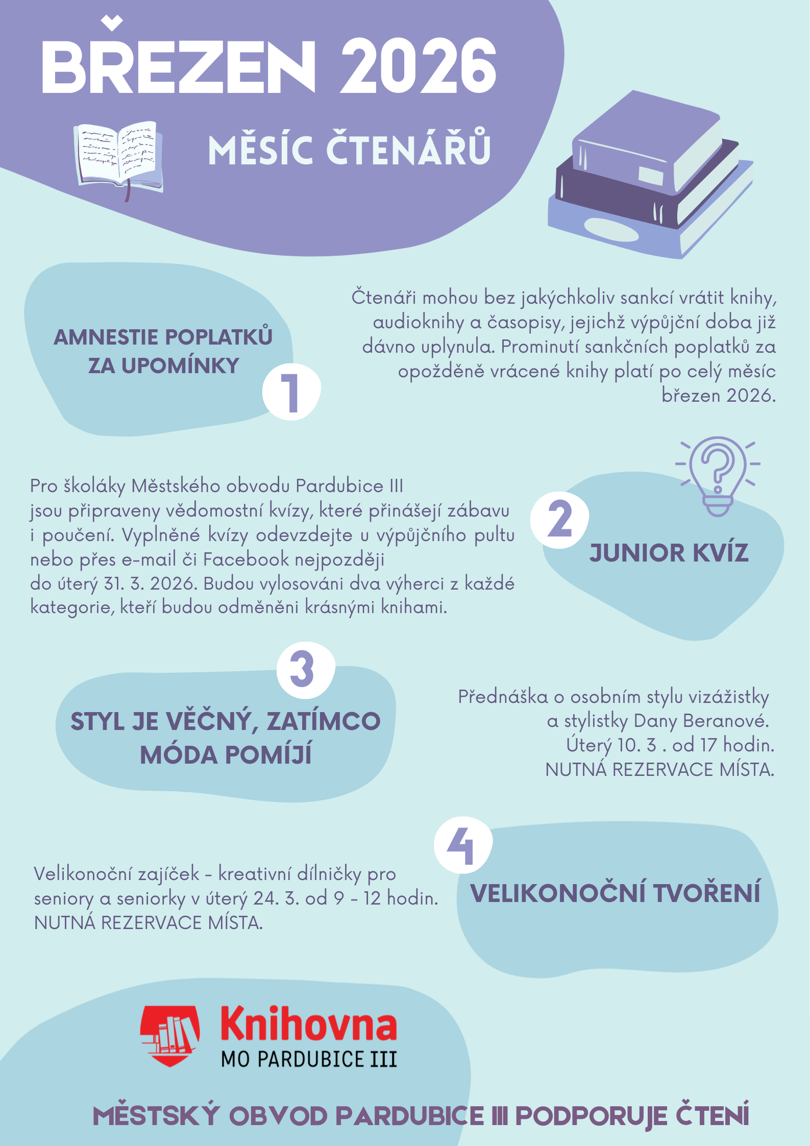 Březen měsíc čtenářů 2026