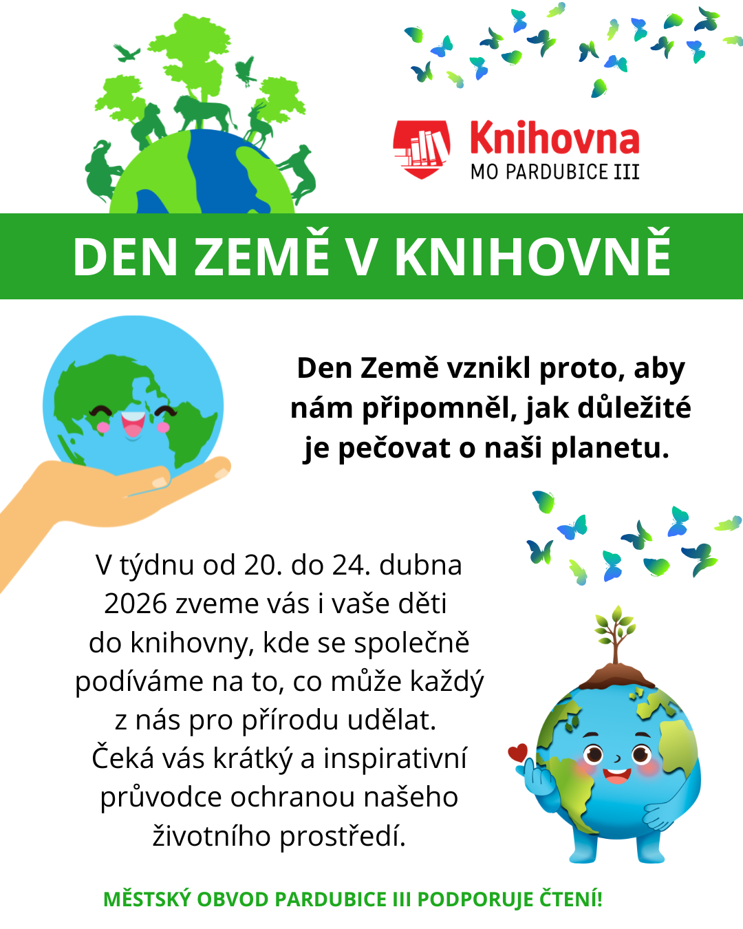 DEN ZEMĚ V KNIHOVNĚ (Příspěvek na Instagramu (4 5)) DEN ZEMĚ V KNIHOVNĚ