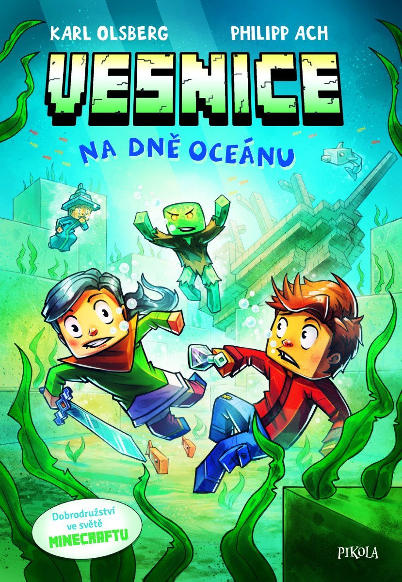 Minecraft: Vesnice. Na dně oceánu