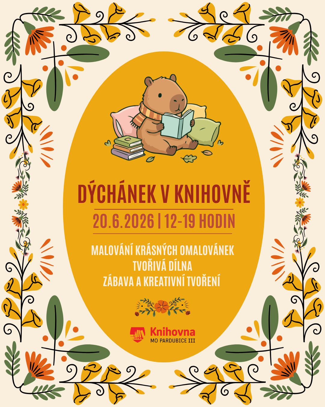 Dýchánek v knihovně