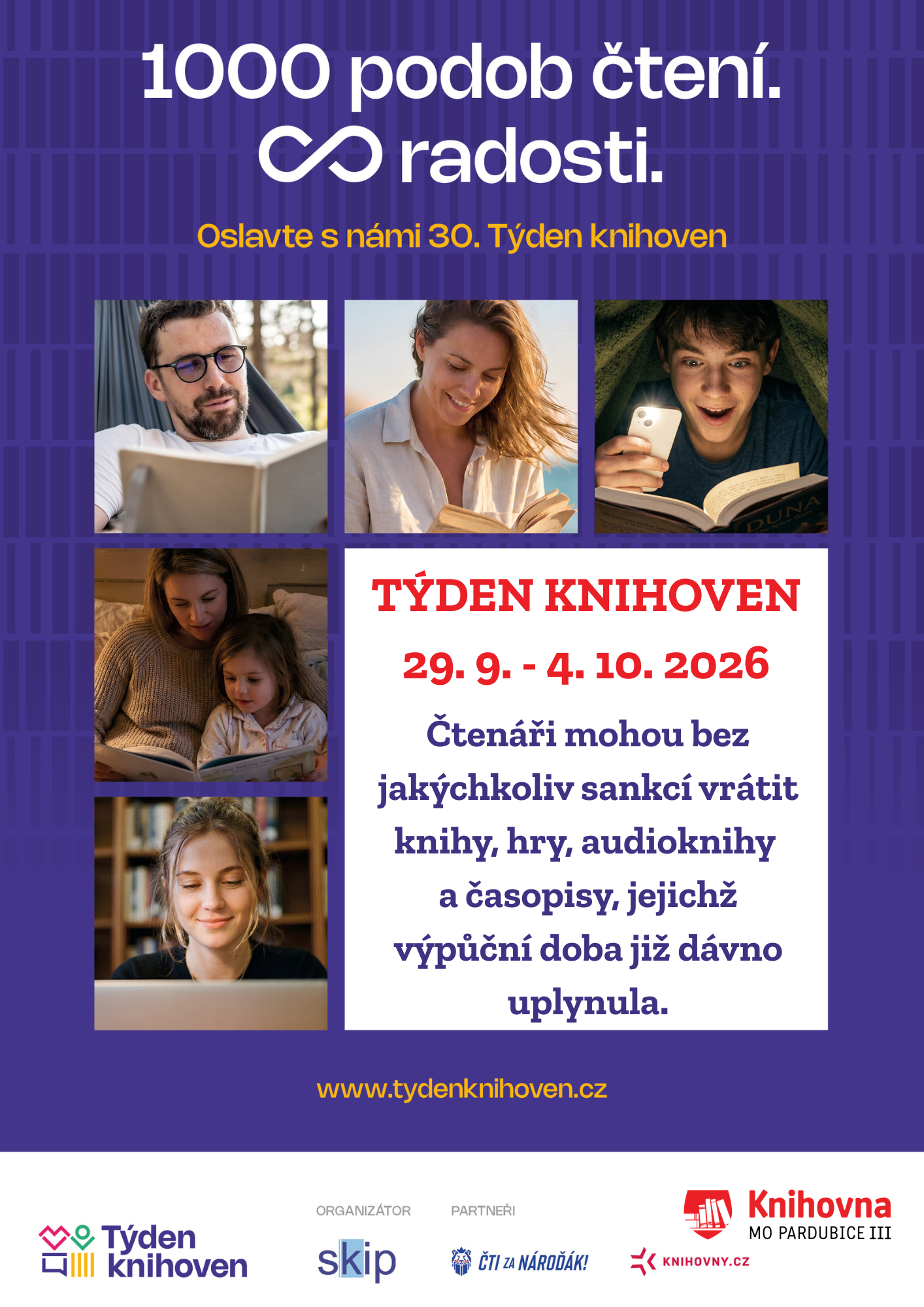 týden knihoven upomínky