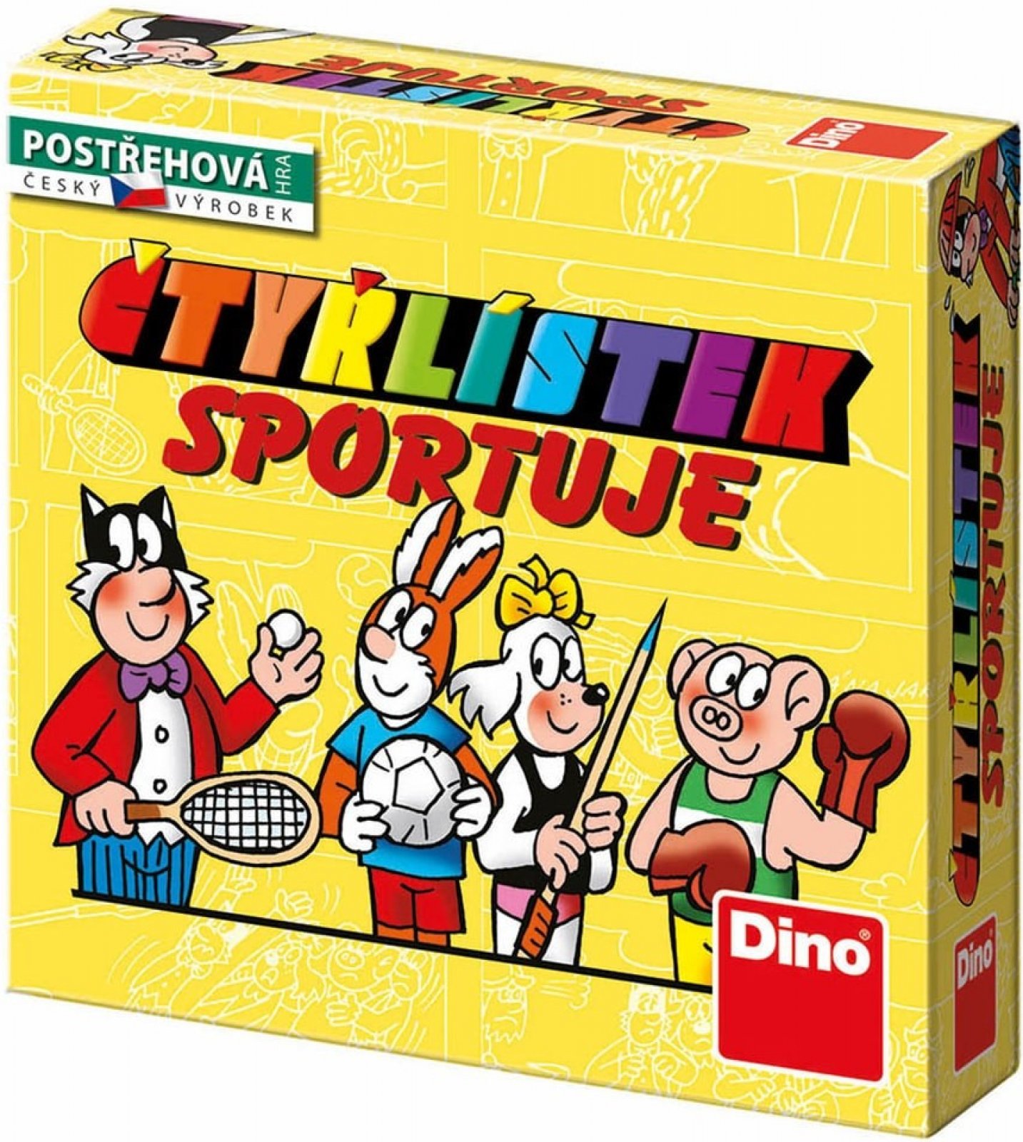 Čtyřlístek sportuje (desková hra)