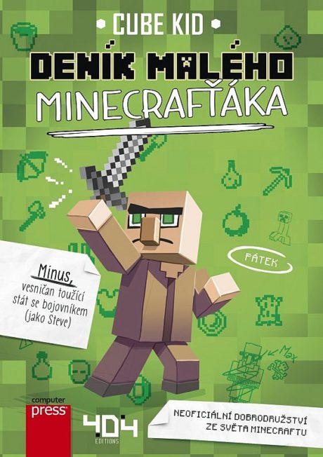 Deník malého Minecrafťáka Cube Kid