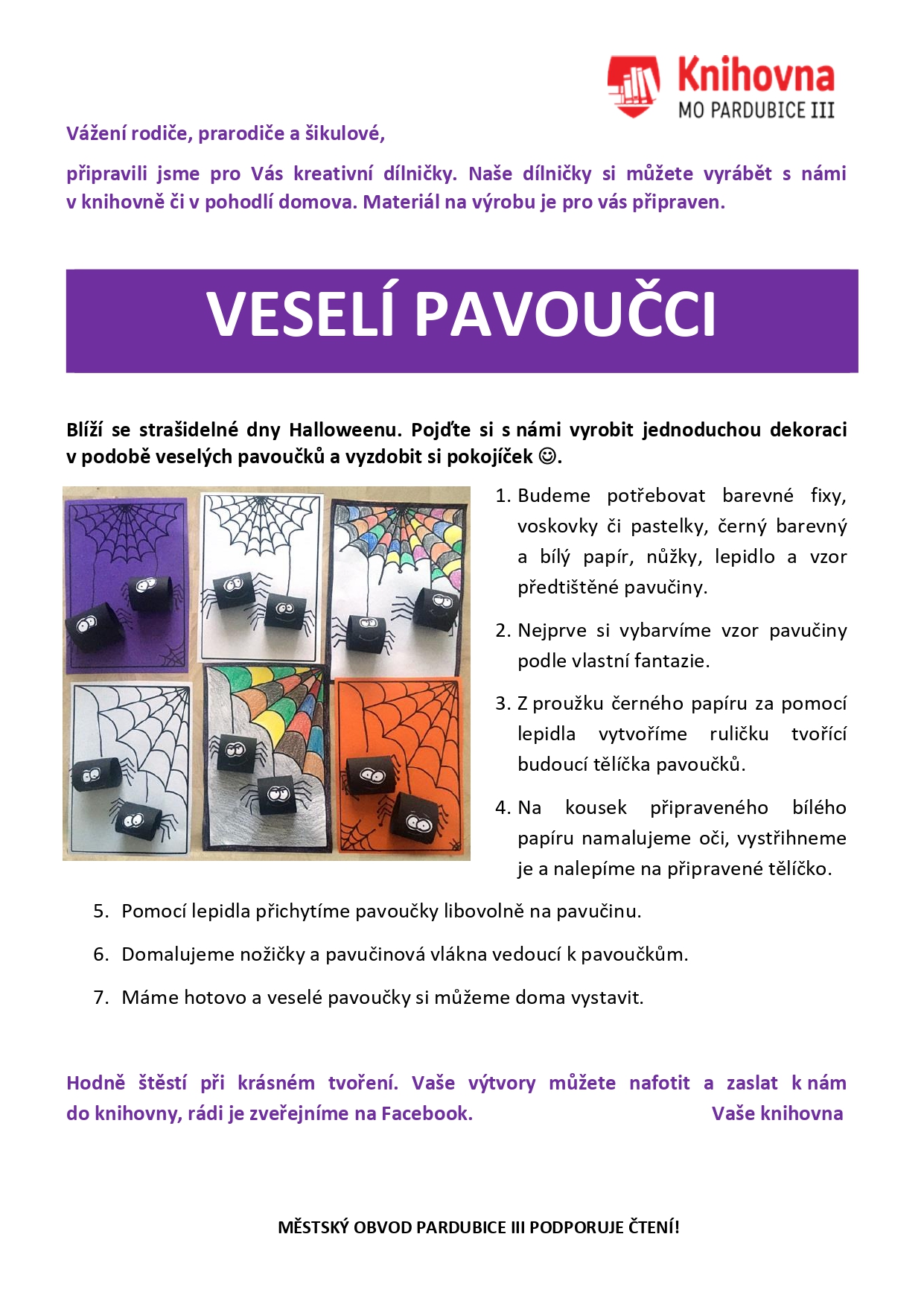 Veselí pavoučci